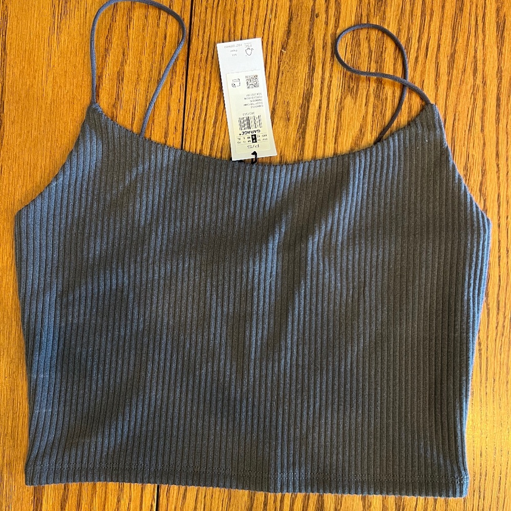 Garage crop tank sleep shirt